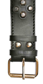 Foto Ballatore - Collare con Borchie in Cuoio Pesante mod. 336/60BIS 60x5cm