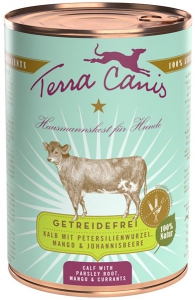 Foto Terra Canis - Grain Free al Vitello con Radice di Prezzemolo, Mango e Ribes da 400gr