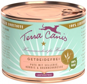 Foto Terra Canis - Grain Free al Tacchino con Sedano Zucca e Crescione da 200gr