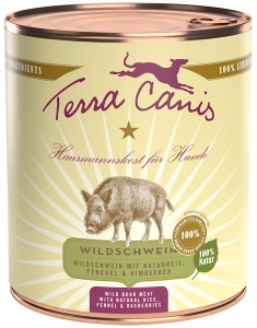 Foto Terra Canis - Classic al Cinghiale con Riso, Finocchio e Lamponi da 800gr 