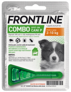 Foto Frontline Combo - Kit Cucciolo 1 Pipetta da 0,67 ml  2 - 10 Kg