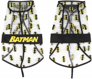 Foto For Fan Pets - Impermeabile Batman, Licenza Ufficiale DC Comics