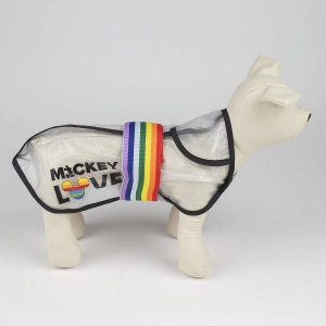 Foto For Fan Pets - Impermeabile Mickey Mouse Pride, Licenza Ufficiale Disney