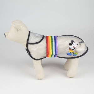 Foto For Fan Pets - Impermeabile Mickey Mouse Pride, Licenza Ufficiale Disney