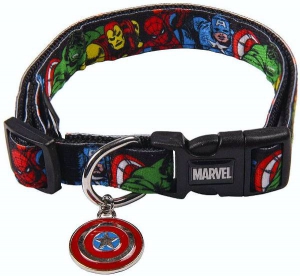 Foto For Fan Pets - Collare  Avengers, Licenza Ufficiale Marvel