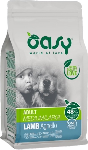 Foto Oasy Linea One Animal Protein - Adult Medium/Large con Agnello da 12 Kg