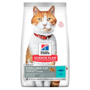 Foto Hill's - Science Plan Feline Young Adult Sterilised al Tonno da 7 Kg