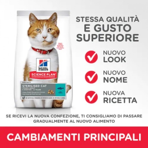Foto Hill's - Science Plan Feline Young Adult Sterilised al Tonno da 7 Kg