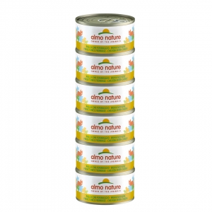 Foto Almo Nature - HFC Megapack con Pollo con Formaggio da 6x70 g