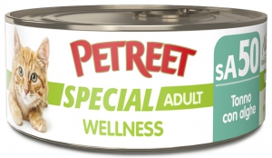 Foto Petreet - sA50 Special Wellness Tonno con Alghe da 70g SCAD. RAVVICINATA 12/25 -60%