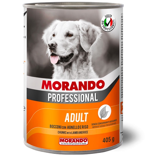 Foto Miglior Cane Professional - Adult Bocconi Agnello e Riso da 405g