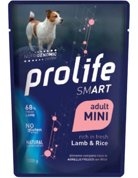 Foto Prolife - Smart Adult Mini con Agnello e Riso da 100g