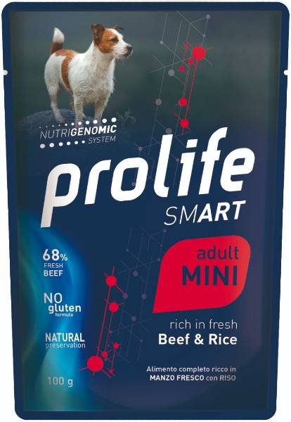 Foto Prolife - Smart Adult Mini con Manzo e Riso da 100g