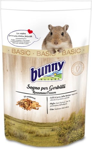 Foto Bunny - Sogno Basic per Gerbilli da 400g