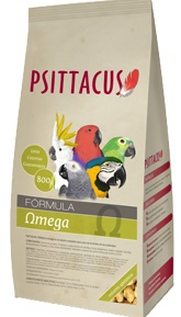 Foto Psittacus - Formula Omega per Pappagalli da 800g