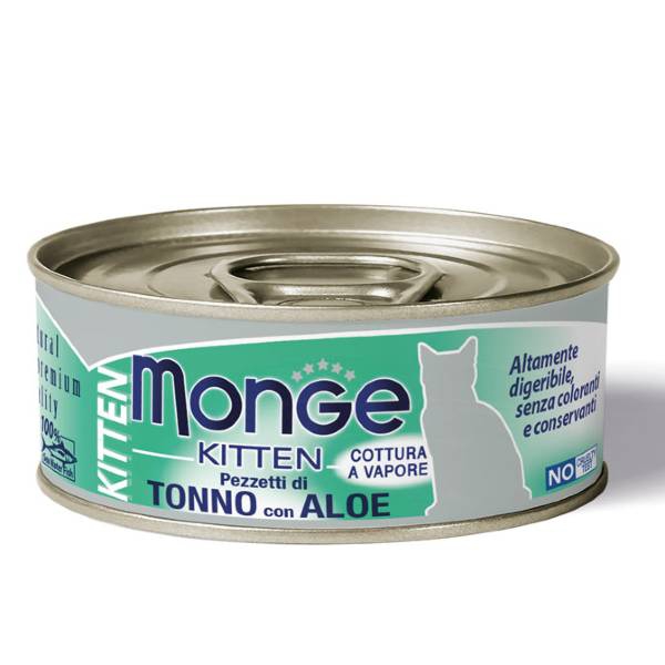 Foto Monge - Jelly Kitten Pezzetti di Tonno con Aloe 80g