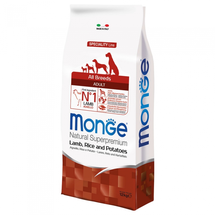 Foto Monge Speciality Line - All Breeds Adult con Agnello Riso e Patate da 12 Kg