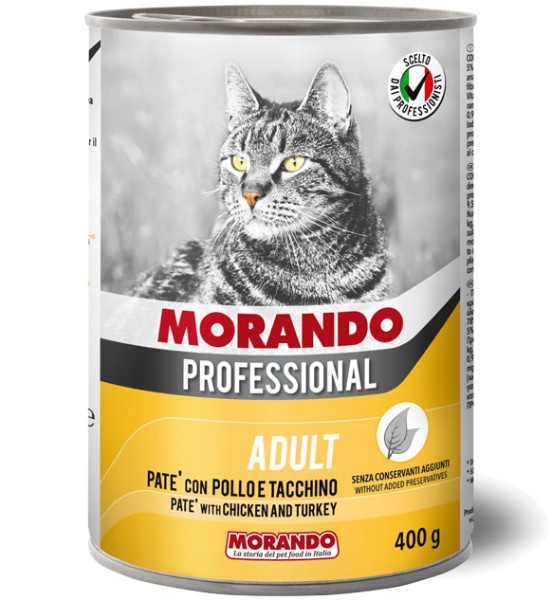 Foto Miglior Gatto Professional - Patè con Pollo e Tacchino da 400g