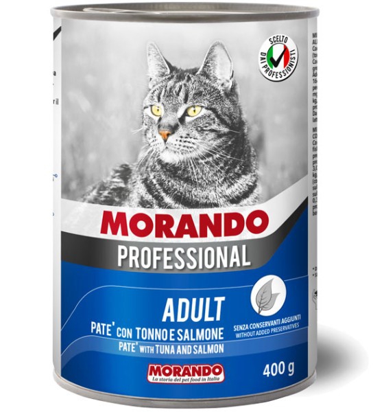 Foto Miglior Gatto Professional - Patè con Tonno e Salmone da 400g