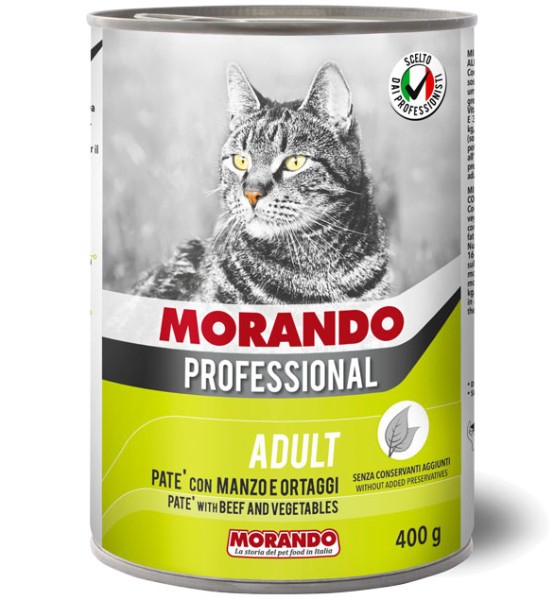 Foto Miglior Gatto Professional - Patè con Manzo e Ortaggi da 400g