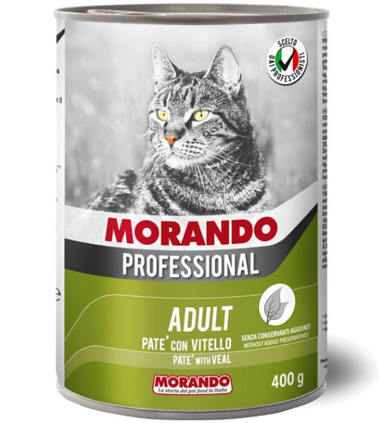 Foto Miglior Gatto Professional - Patè con Vitello da 400g