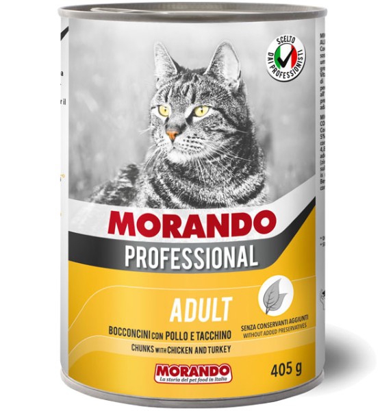 Foto Miglior Gatto Professional - Bocconini con Pollo e Tacchino da 405g