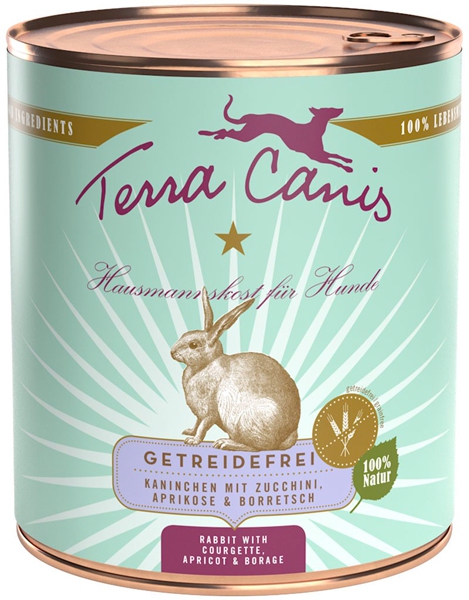 Foto Terra Canis - Grain Free al Coniglio con Zucchine Albicocca e Borragine da 800gr