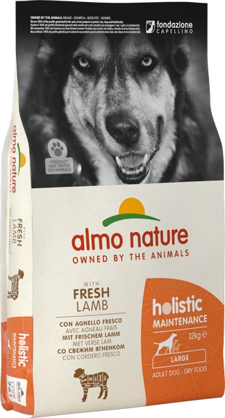 Foto Almo Nature - Holistic Adult Large con Agnello e Riso da 12 kg