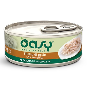 Foto Oasy - Specialità Naturale con Filetto di Pollo da 70g