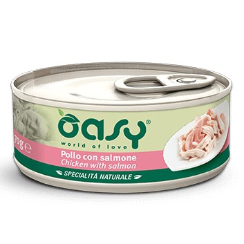 Foto Oasy - Specialità Naturale con Pollo e Salmone da 70g