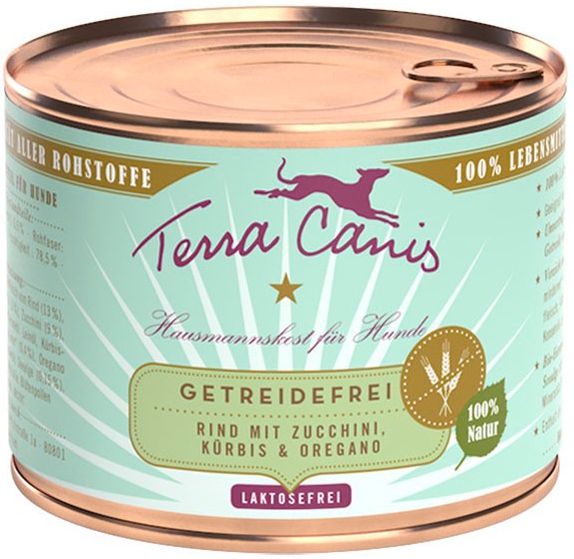 Foto Terra Canis - Grain Free al Manzo con Zucchine Zucca e Origano da 200gr