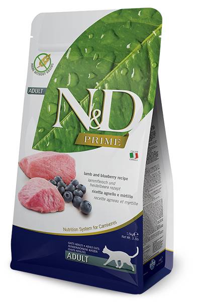 Foto Farmina N&D Prime - Grain Free Adult all'Agnello e Mirtillo 10 Kg