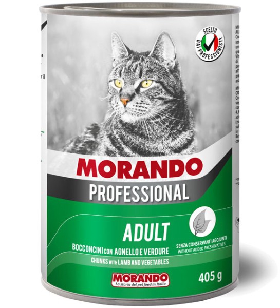 Foto Miglior Gatto Professional - Bocconcini con Agnello e Verdure da 405g