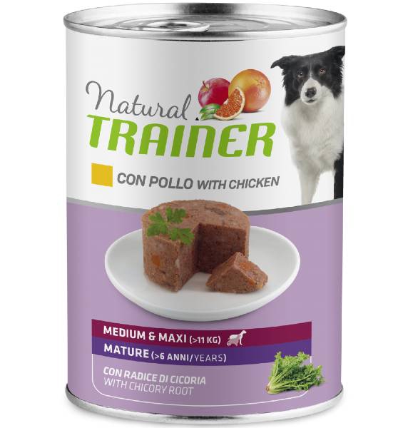 Foto Natural Trainer - Maintenance Mature Medium/Maxi con Pollo e Radice di Cicoria da 400g