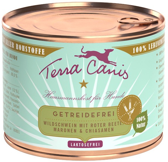 Foto Terra Canis - Grain Free al Cinghiale con Barbabietola, Castagne e Semi di Chia da 200g