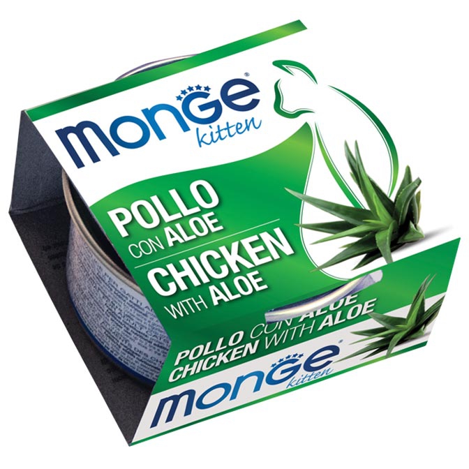 Foto Monge - Fruits Kitten con Pollo e Aloe da 80g