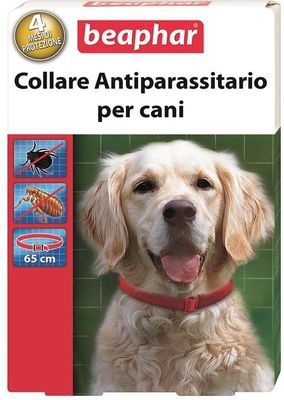 Foto Beaphar - Diazitec Collare Rosso Antiparassitario da 65 cm