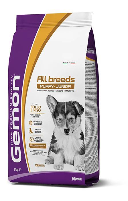 Foto Gemon - All Breed Puppy con Pollo e Riso da 15 Kg