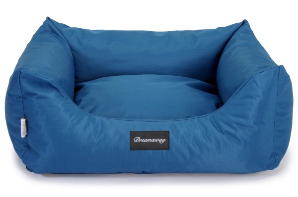 Foto Dreamaway - Petit Sofa Boston Blu Petrolio 100x80x25h cm