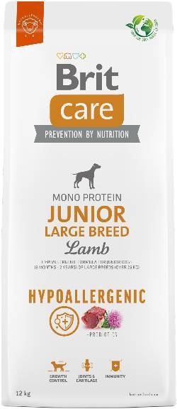 Foto Brit Care - Hypoallergenic Junior Large Breed Lamb da 12 Kg