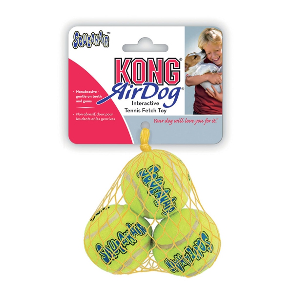 Foto Kong - AirDog Tennis Ball Squaker Medium 3 pz