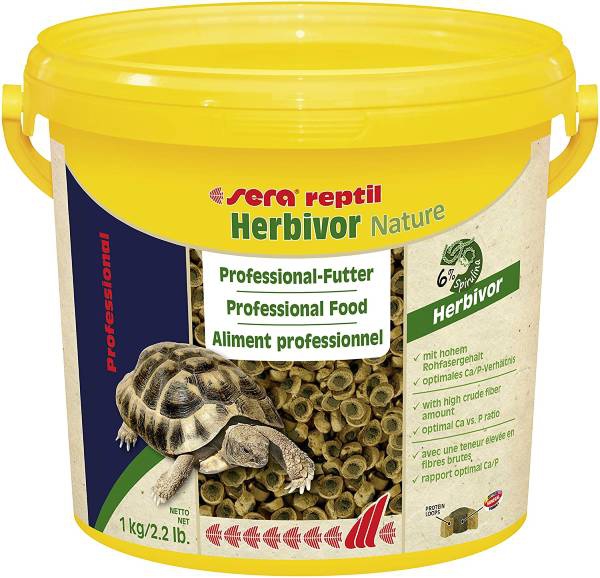 Foto Sera Reptil - Professional Herbivor Nature da 3800ml