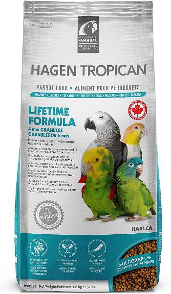 Foto Hari Tropican - Alternative Lifetime 4mm per Pappagalli da 820 g