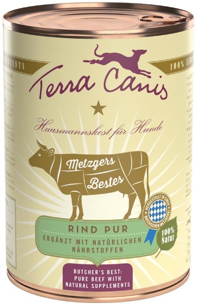 Foto Terra Canis - Butcher's Best Puro al Manzo da 400gr 