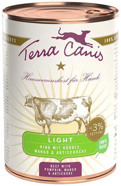 Foto Terra Canis - Light al Manzo con Zucca Mango e Carciofo da 400gr