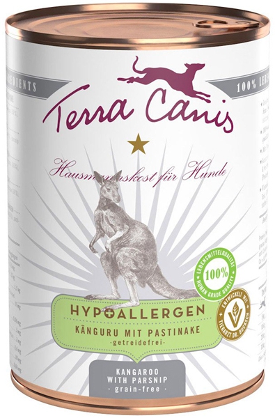 Foto Terra Canis - Hypoallergenic al Canguro con Pastinaca da 400gr