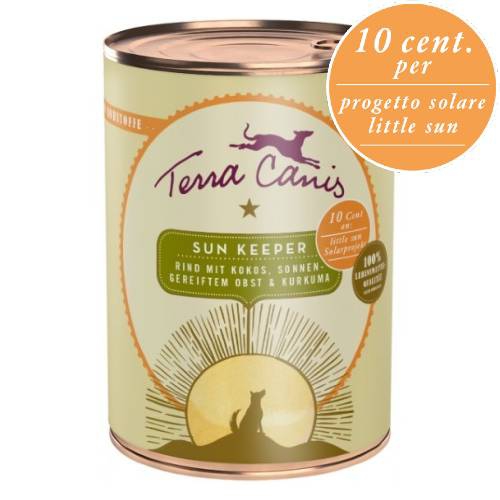 Foto Terra Canis - Save The Planet Sun Keeper al Manzo con Cocco, Frutta Maturata al Sole e Curcuma da 400gr