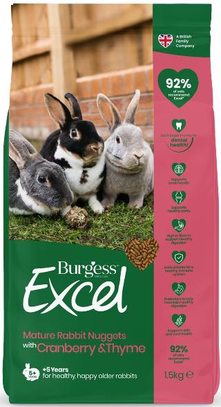 Foto Burgess Excel - Mature con Pepite ai Mirtilli e Ginseng da 1,5 Kg