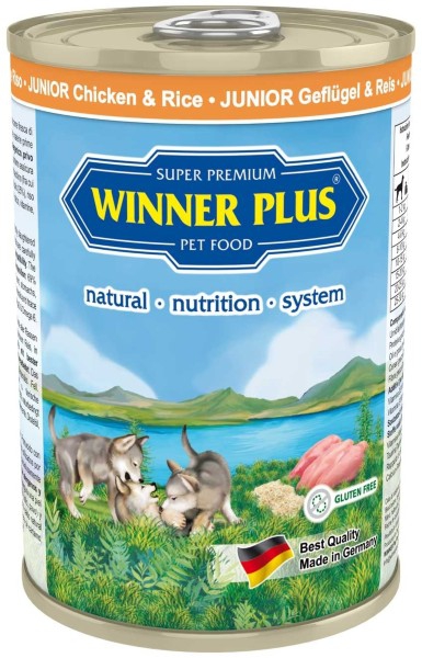 Foto Winner Plus - Junior con Pollo e Riso da 400g