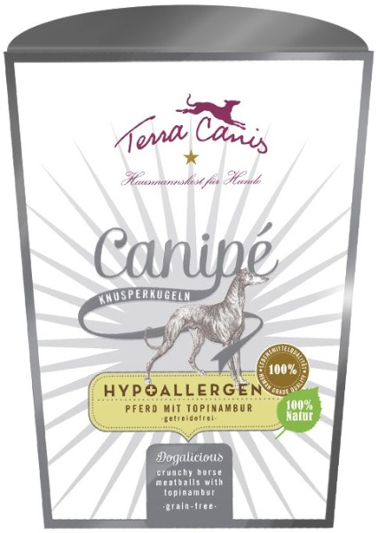 Foto Terra Canis - Canipè Hypoallergenic con Cavallo e Topinambur da 200g